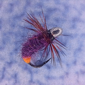 ГМ 75 Purple Nymph Ice Dub Orange Tip